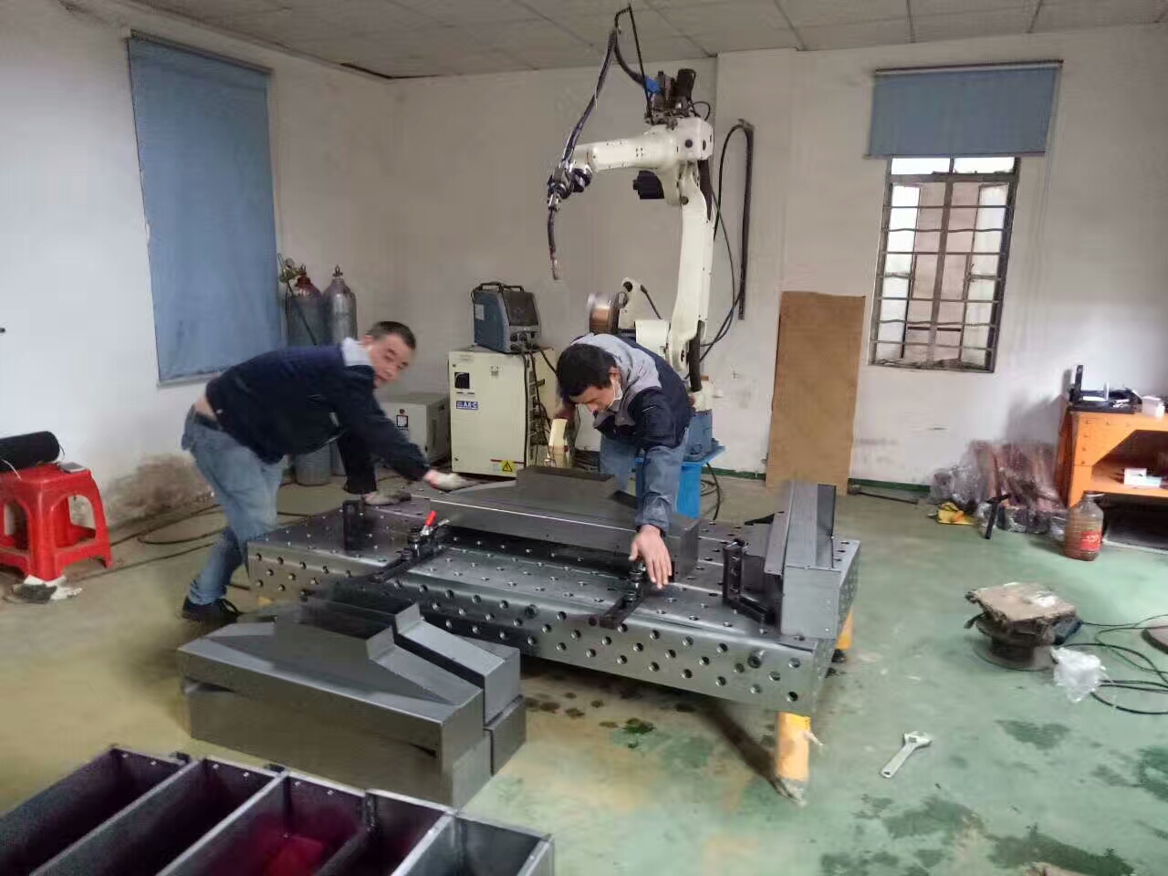怎樣給用戶介紹你的三維柔性焊接平臺(tái)